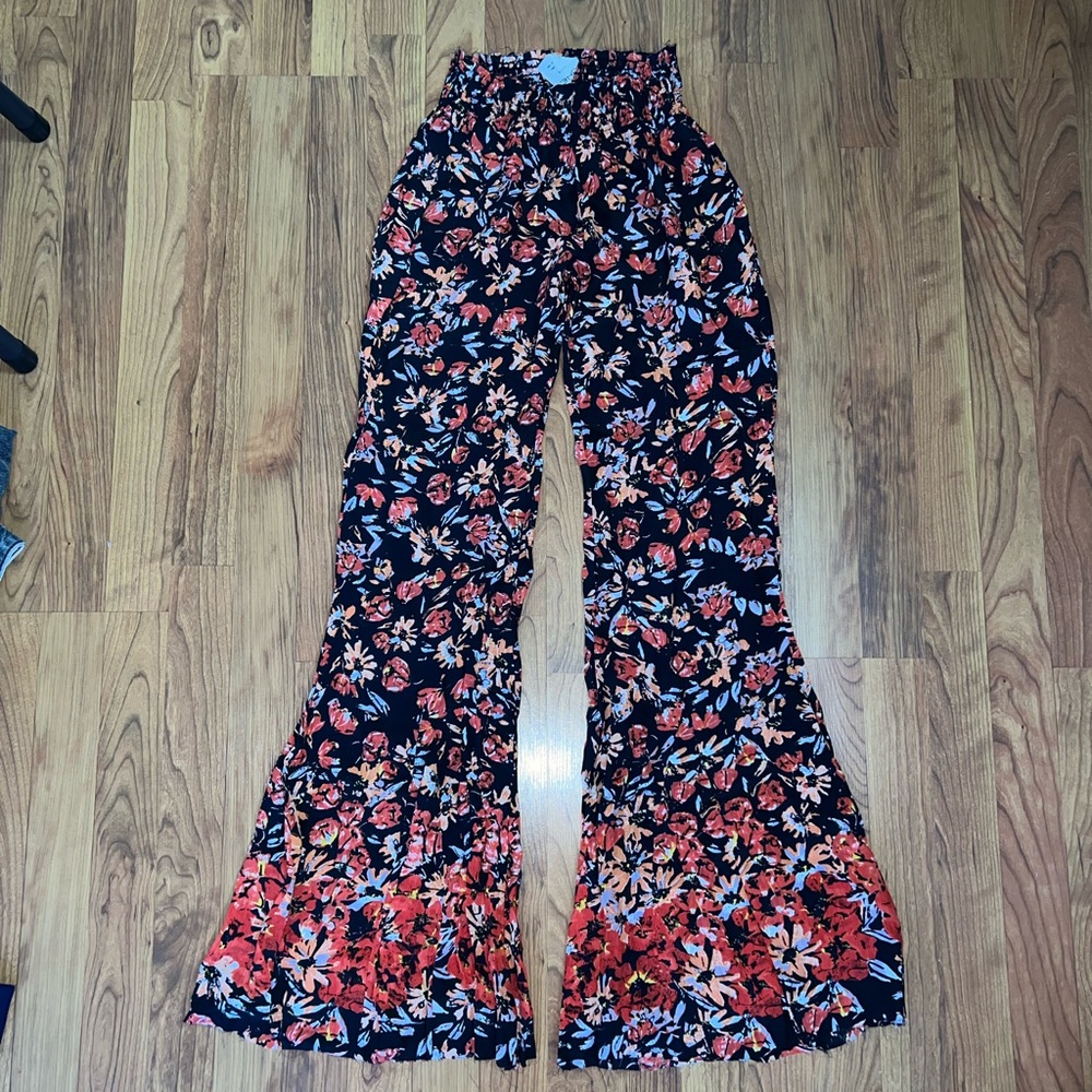 Free people floral pants